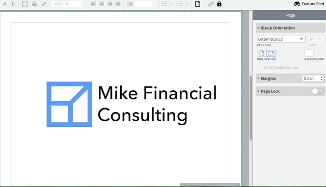 Customize your logo